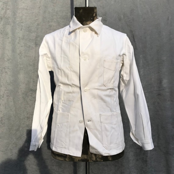 deadstock 50s french workwear painter jacket