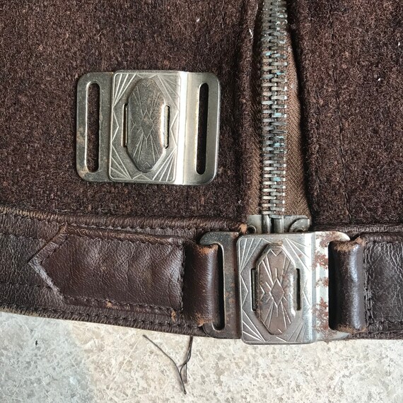 cyclist buckle 1910 vintage french workwear deadstock cyclist buckle 1910 vintage french workwear deadstock