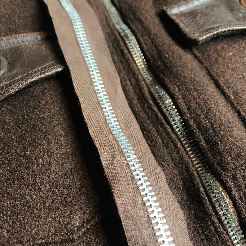 1910s Prophete zip cyclist jacket vintage french deadstock workwear