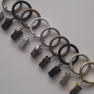 Vorhang Clips -  Ø30mm (Packung mit 10)