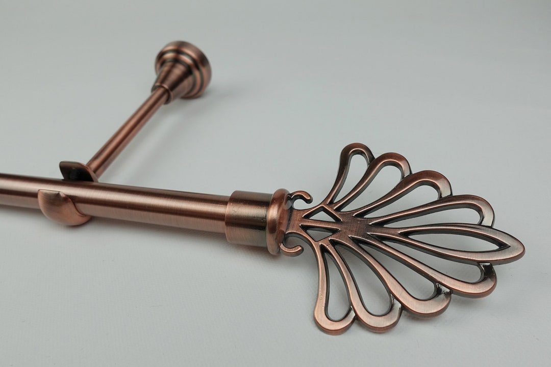 Copper Curtain Pole Set 'lilac' 16mm MADE TO MEASURE Etsy