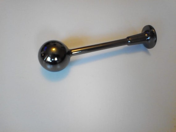 Pack of 2 *Wall fixings included* Classic Pencil Metal Wall Curtain Hold backs 115mm