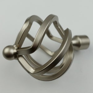 Curtain Pole Finials – Grande - Antique Gold / Silver / Black / Copper Ø16mm (Pack of 1)