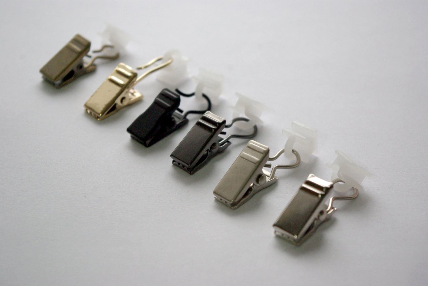 Gunmetal metal Clips with teeth bulk clip metal clips bulk clips spring  clips