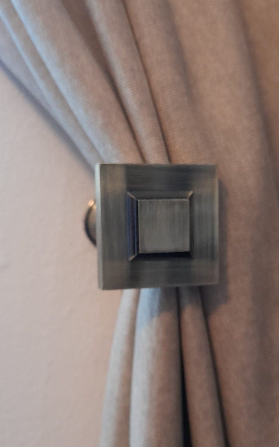 Square Curtain Holdbacks Bronze / Antique Gold 105 Mm pack Etsy UK