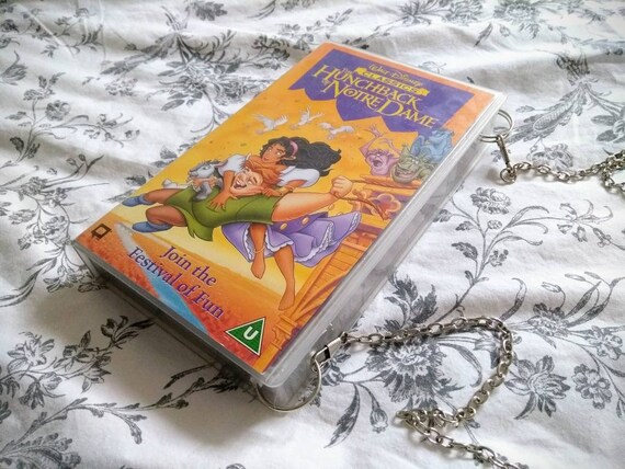 Disney The Hunchback of Notre Dame VHS Case Clutch Bag Multi