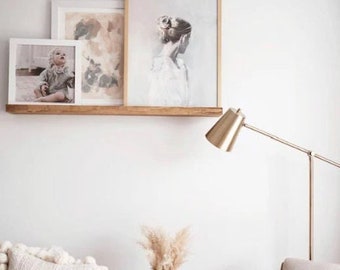 Picture Ledge Shelves; Floating Wall Shelves; Custom Sizes
