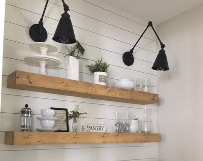 Floating Shelves | Wood Shelves | FREE Shipping