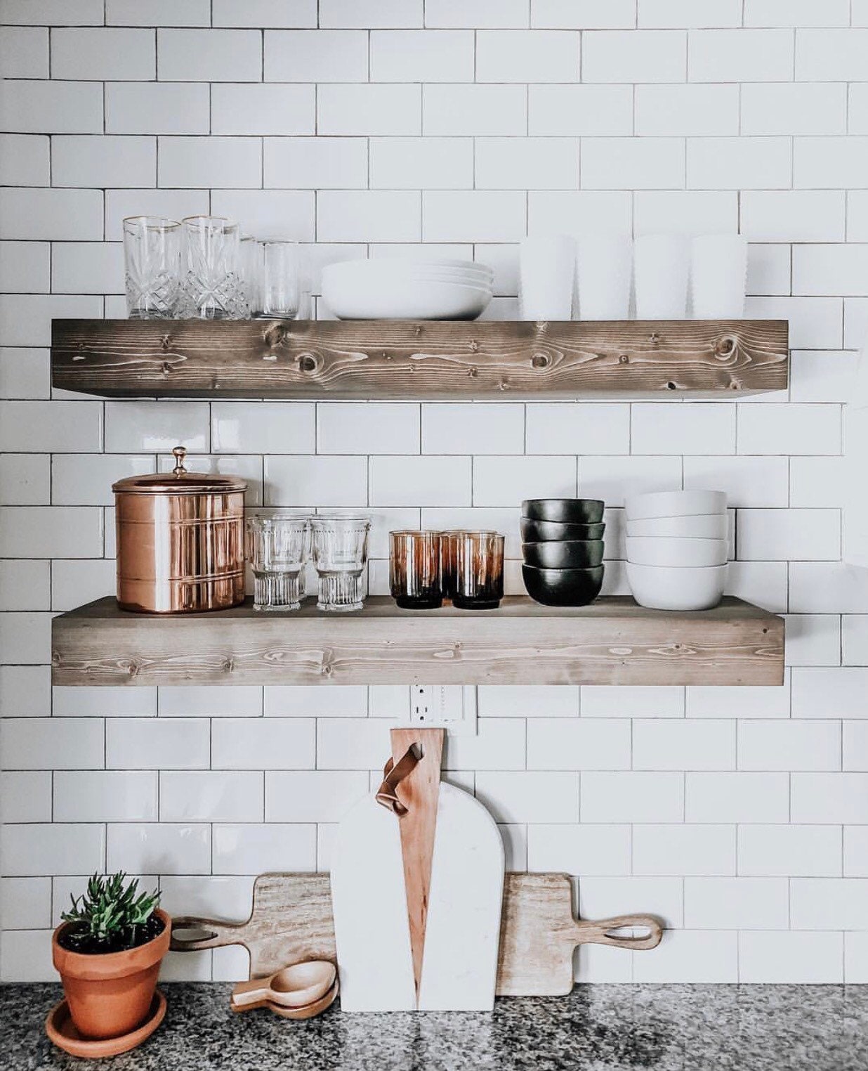 Floating Shelf, Farmhouse Shelf, Rustic Shelf, Ledge Shelf, Open