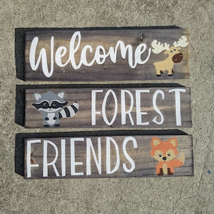 Firma de Welcome Forest Friends