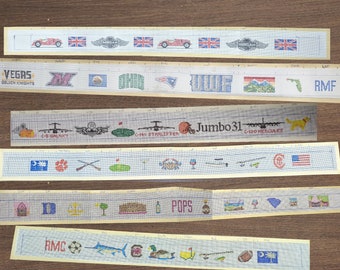 Custom Needlepoint Life Belt Canvas (message before making order about design)