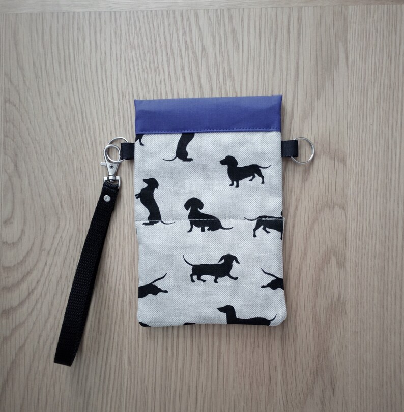 Dachshund Combined Treat and Poo Bag Dispenser With Snap Shut Etsy