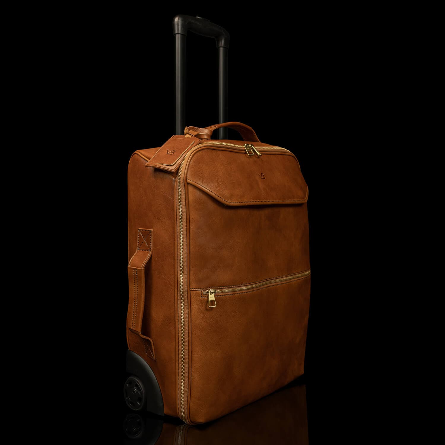 Leather travel bags with wheels Clearance