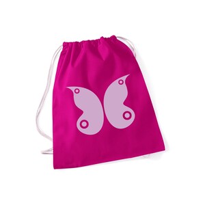 Kindergartentasche Kinderrucksack Schmetterling Individualisierbar Personalisierbar mit Namen Bild 3