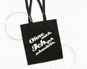 Jute Bags (many Colors possible) individual motif Color possible