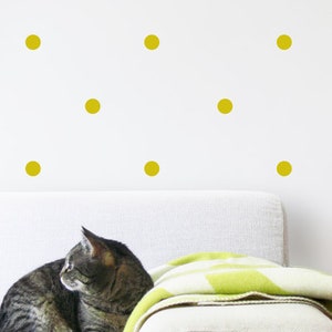 25 Wandsticker Set Konfetti Dots Punkte ca. 5 cm Bild 1