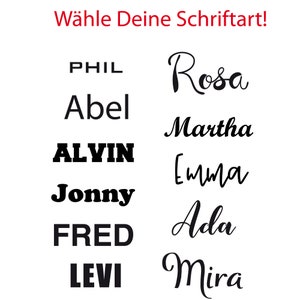 Schlüsselband Schlüsselanhänger Filz personalisiert Name Bild 3