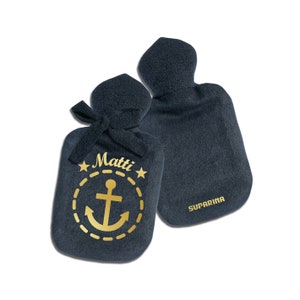 Hot water bottle anchor personalized image 1
