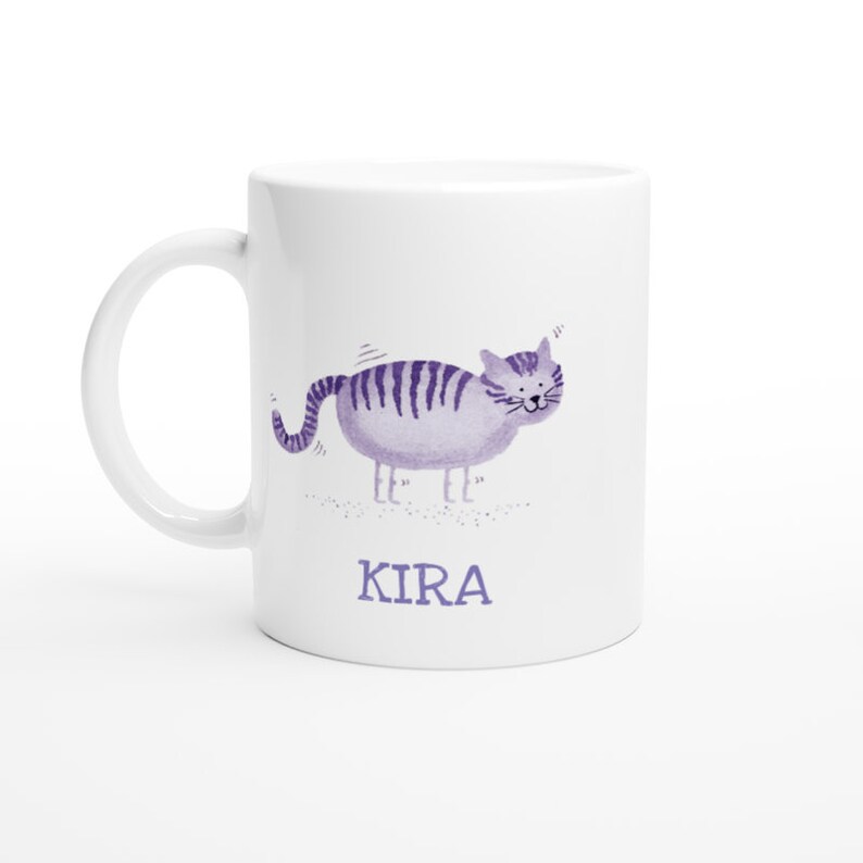 Einhorn Tasse mit Namen Keramik Kindertasse Unicorn und andere Tiere Bild 10