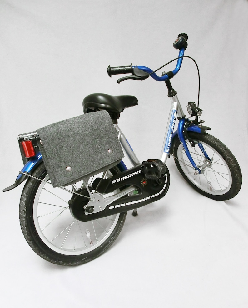 Handlebar bag for children's bike bicycle basket with name or desired motif image 4