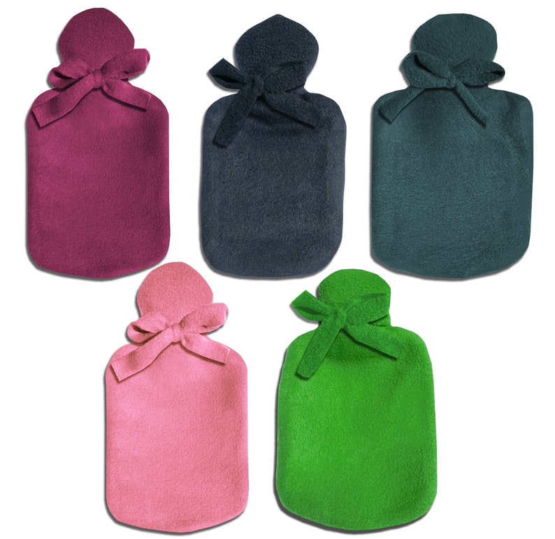 Hot water bottle ice pack Dad Husband / with or without bow image 3