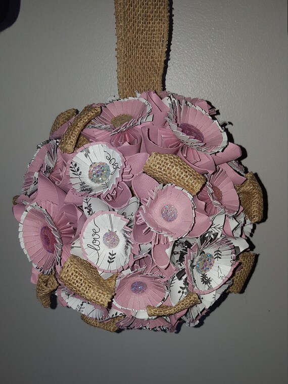 Custom Orders Only Wedding Decor Origami Paper Flowers Etsy