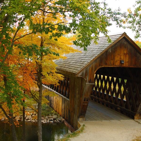 Henniker Covered Bridge - Henniker, New Hampshire