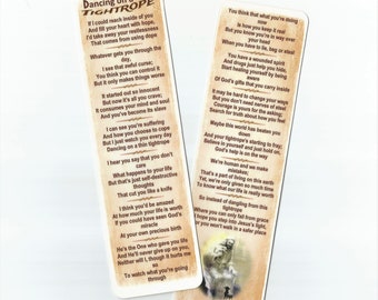 Marcador de oración para la serenidad ante la adicción, regalo de Narcóticos Anónimos