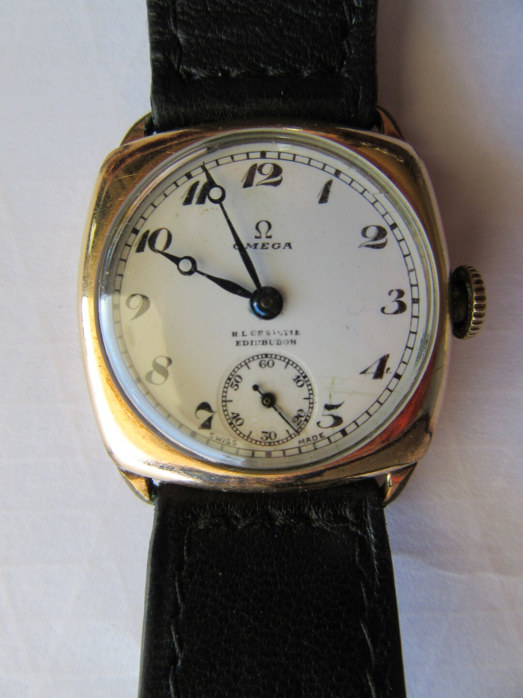 OMEGA Vintage Watch Swiss Made 40's 15 Jewels Very Good - Etsy