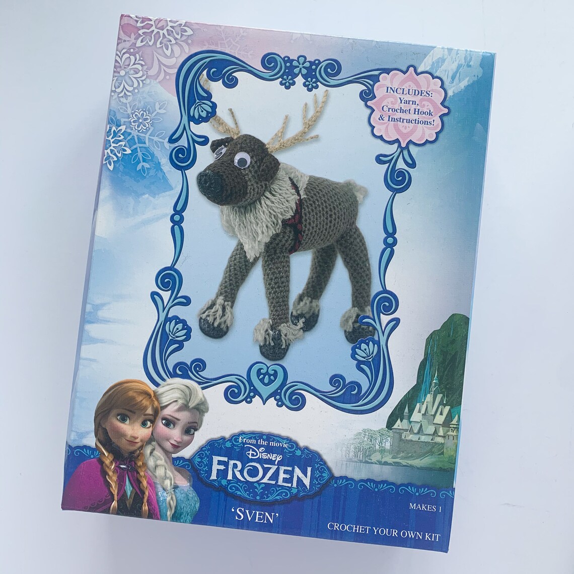 Sven Crochet Kit Disney Frozen Christmas Gift Craft Kit Etsy