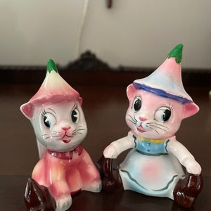 Vintage PY Squirrel Shakers
