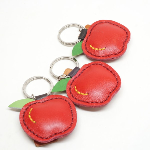 Apple Keychain Etsy