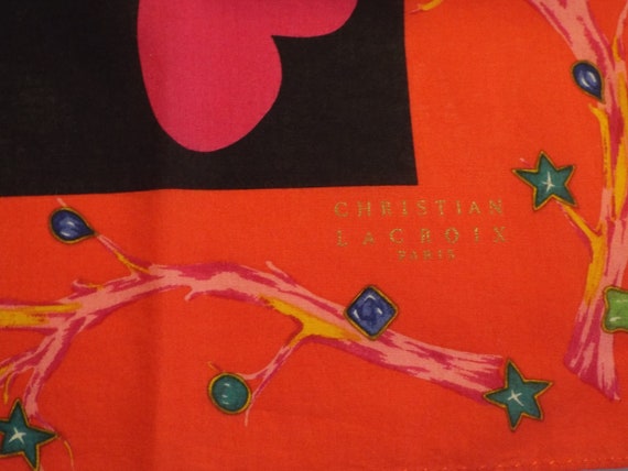 Christian Lacroix Paris Handkerchief NWOT, Lacroi… - image 5