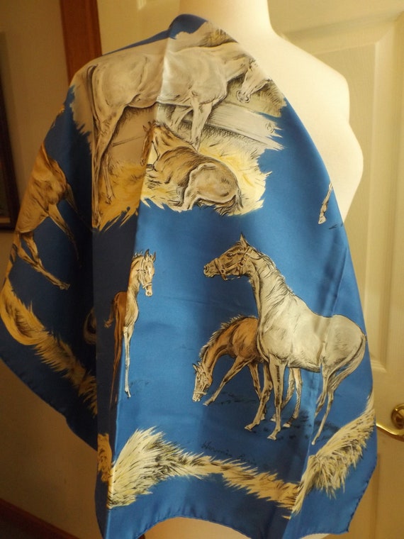 Rare Authentic Hermès Les Poulains by Xavier de Po
