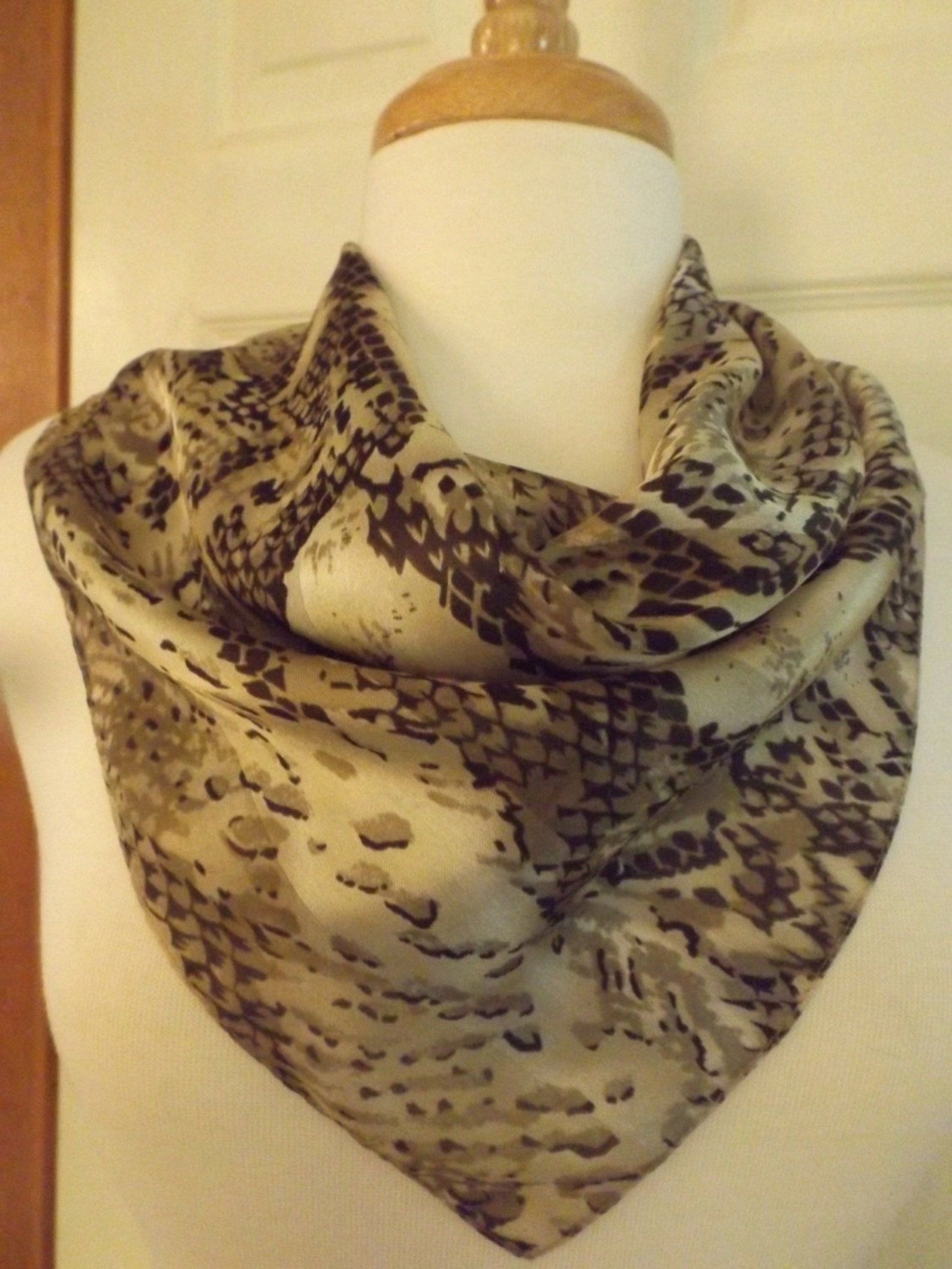 Vintage Symphony Scarf Made In Italy Designer Scarf Retro Etsy