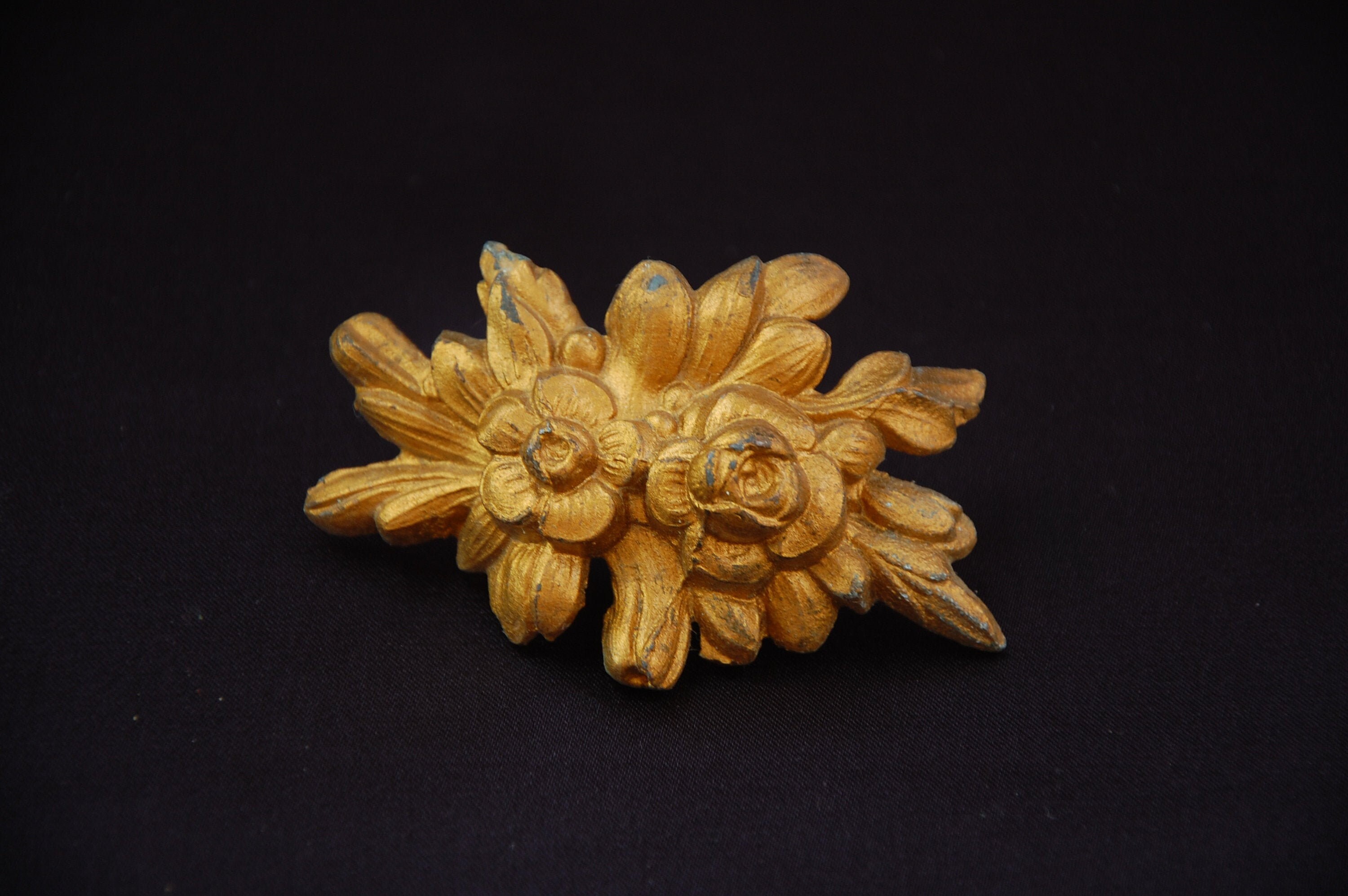 Français Ornement en Bronze Antique.