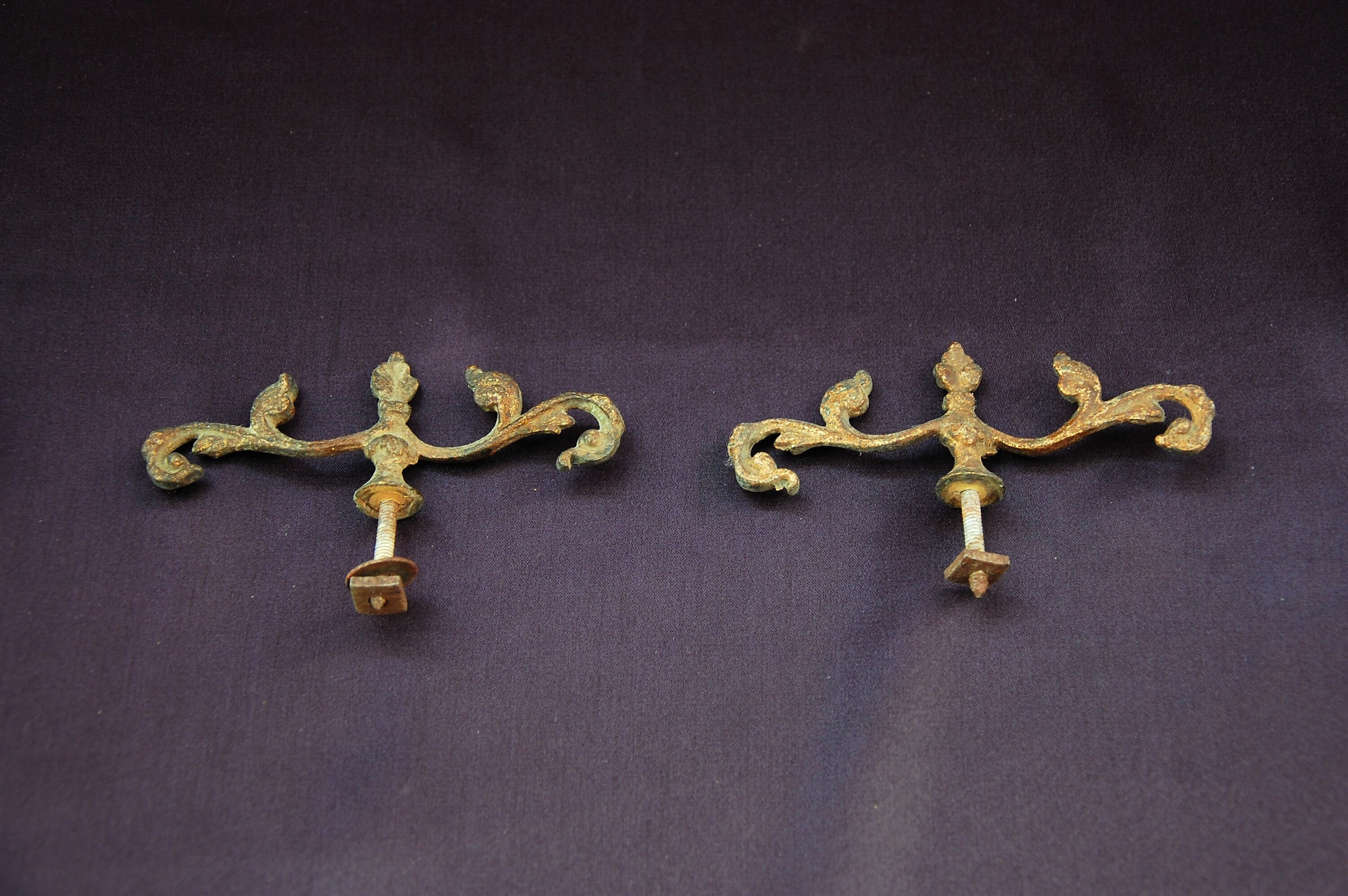 Français Paire Antique de Poignée