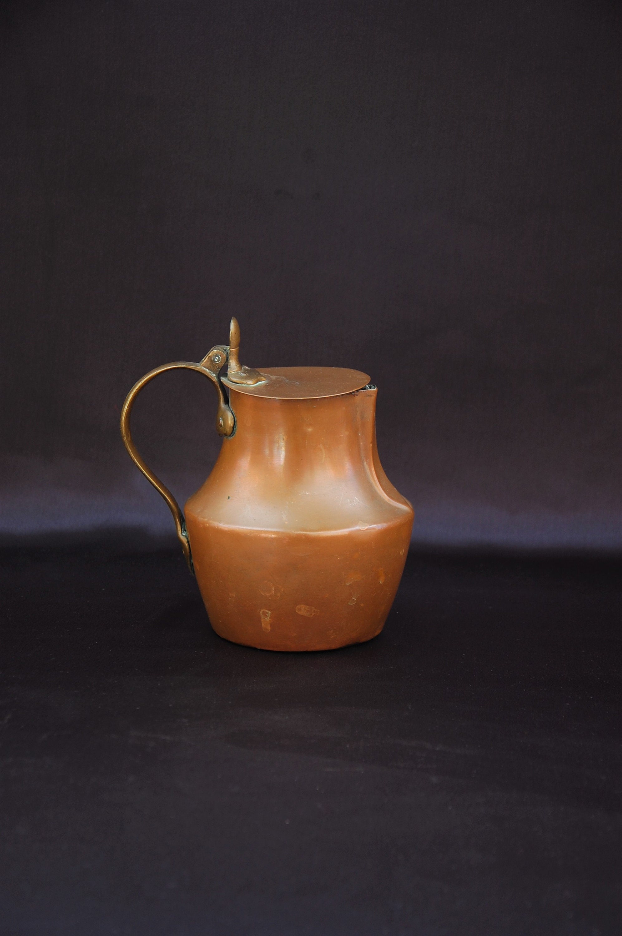 Français Cruche/Pichet Antique de Cuivre