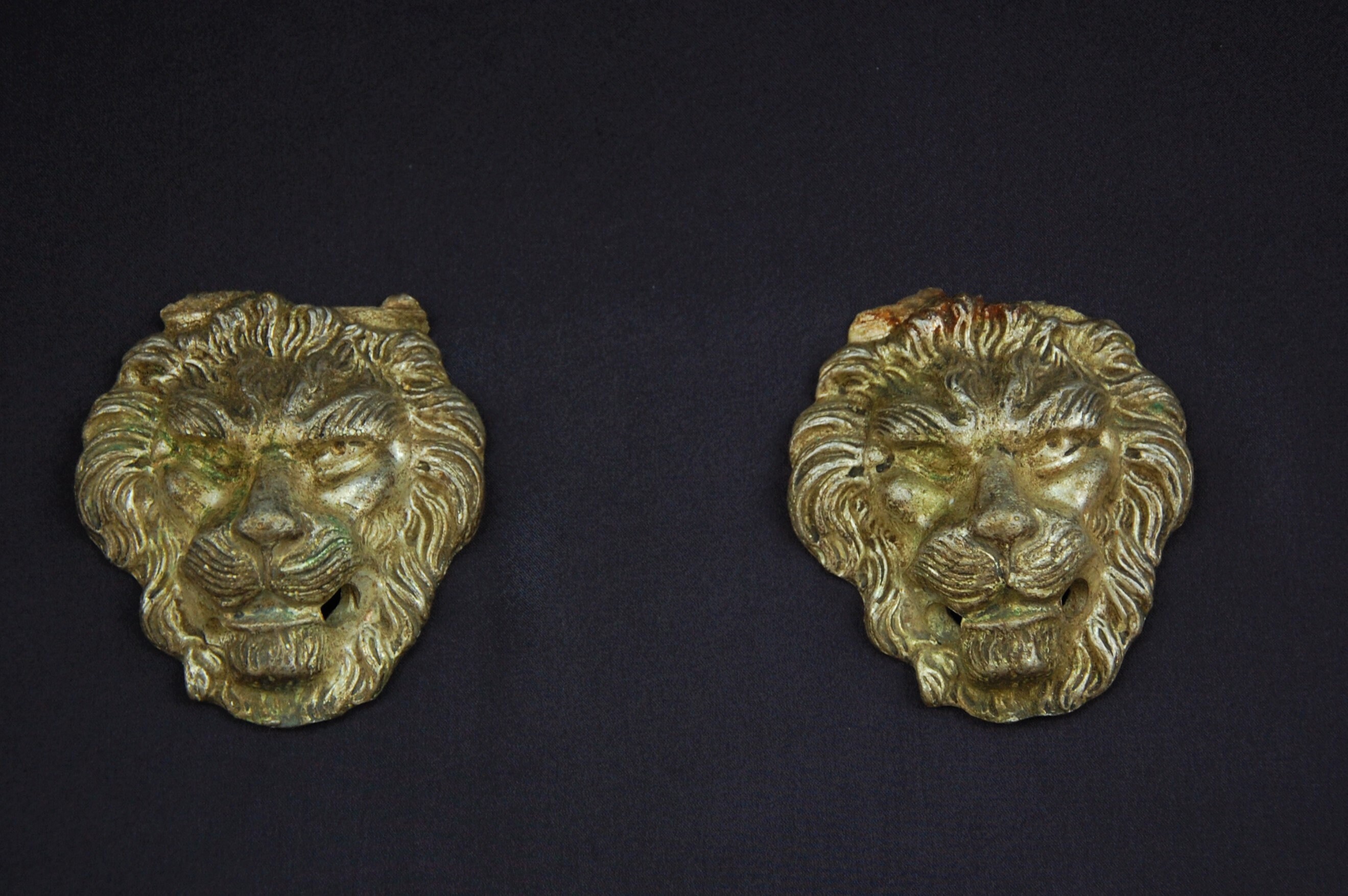 Ensemble de Deux Têtes Lion
