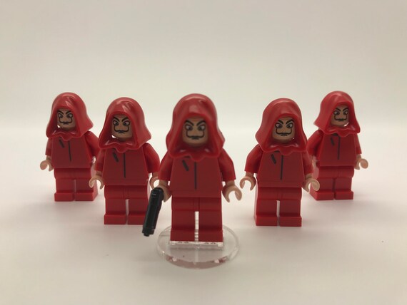 la casa de papel lego