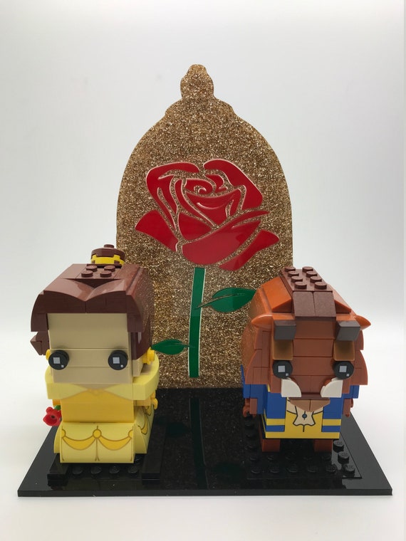 lego brickheadz belle and beast