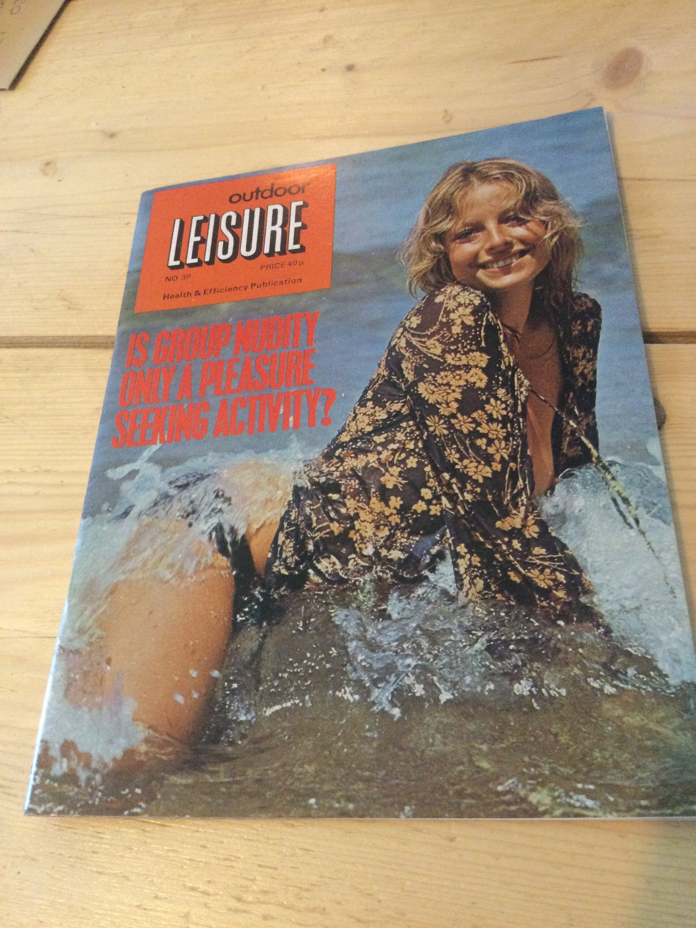 Rare naturist magazine. Outdoor leisure nudism H&E publication Etsy