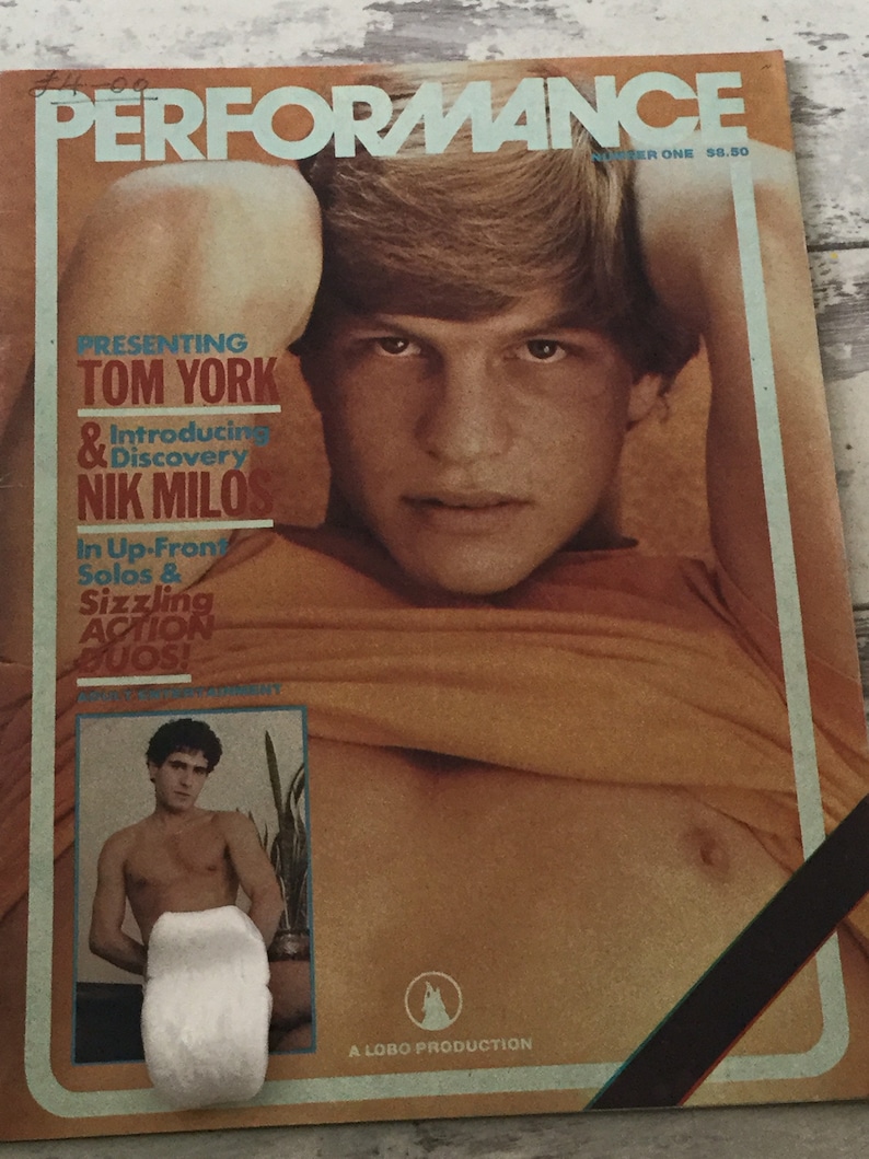 Vintage Magazine Performance Gay Photo Magazine 1980 Rare Mag Etsy