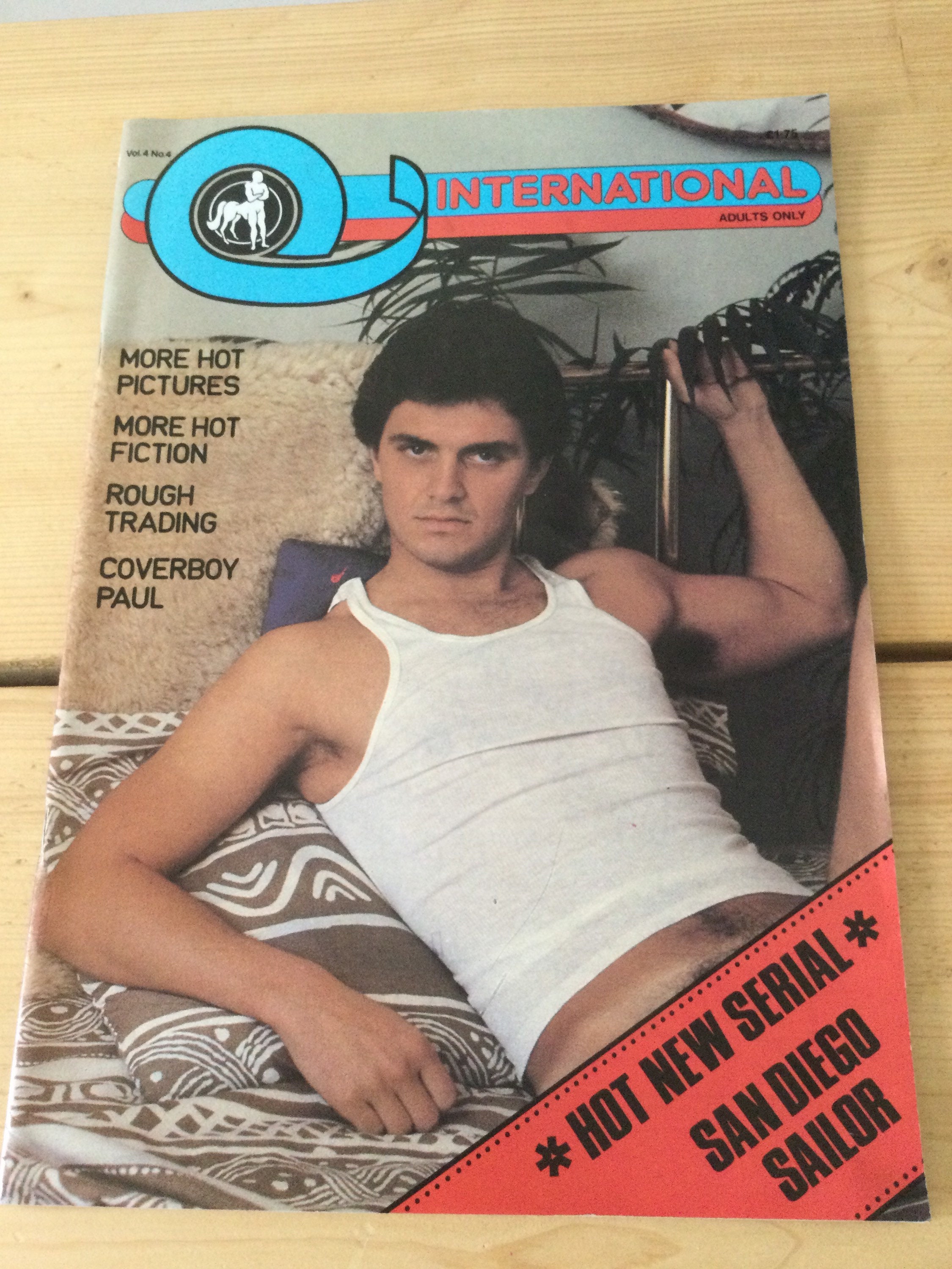 Vintage Magazine Q International Gay Photo And Articles Magazine Etsy