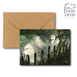 Carte postale "Forêt magique"