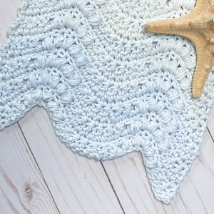 Making Waves Kitchen Towel Crochet Pattern - INSTANT DOWNLOAD