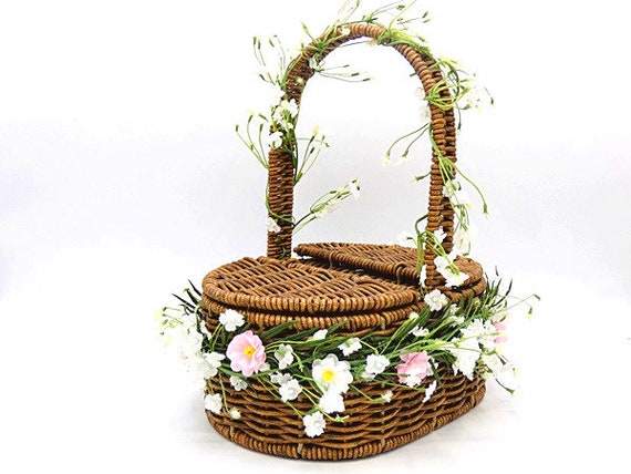 flower girl confetti basket