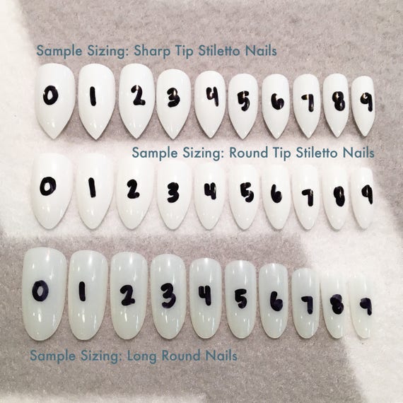 Sample Size Nail Set Faux Nails Fake Nails Sample Nails - Etsy Sample Size Nail Set Faux Nails Fake Nails Sample Nails - Etsy