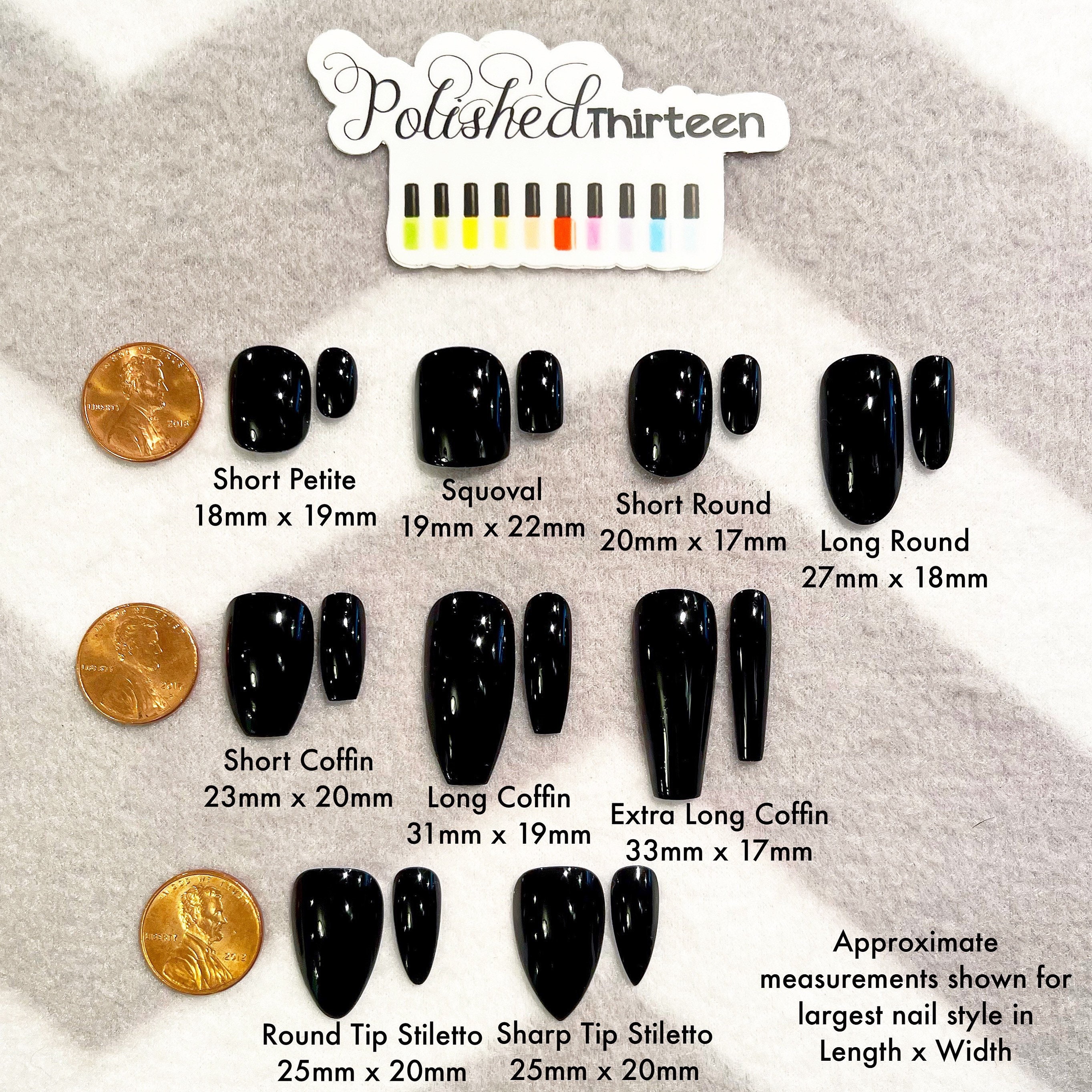 Fofosbeauty 24 pcs Press-on Acrylic False Nails, Nails Tips Designs  2023,Long Coffin French Gradual Spider Black - Walmart.com