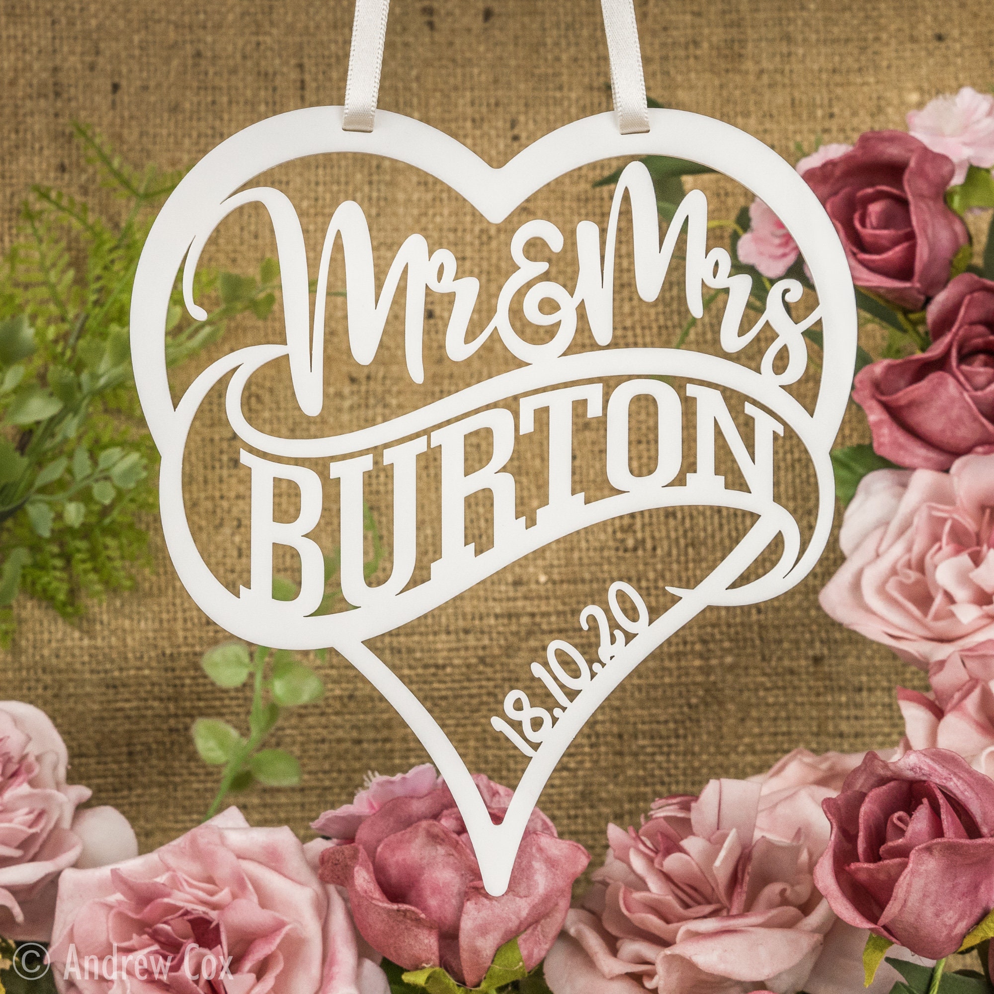 Wedding Attire Personalized Ornament - Ornaments From The Heart